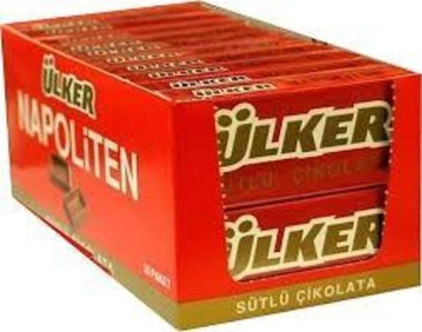 Ülker Napoliten Sütlü Çikolata 33 Gr 20 Adet - Image 1