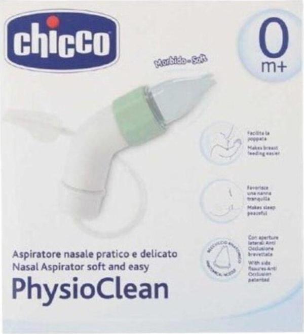 Chicco Burun Aspiratörü Physio Clean 0 M+ - Image 1