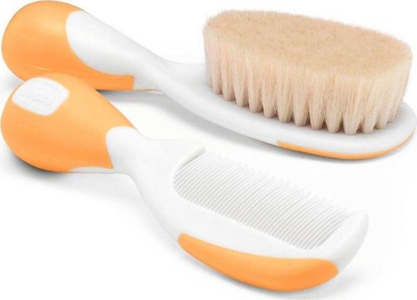 Chicco Fırça Ve Tarak Seti 0 Ay+ Turuncu - Image 1