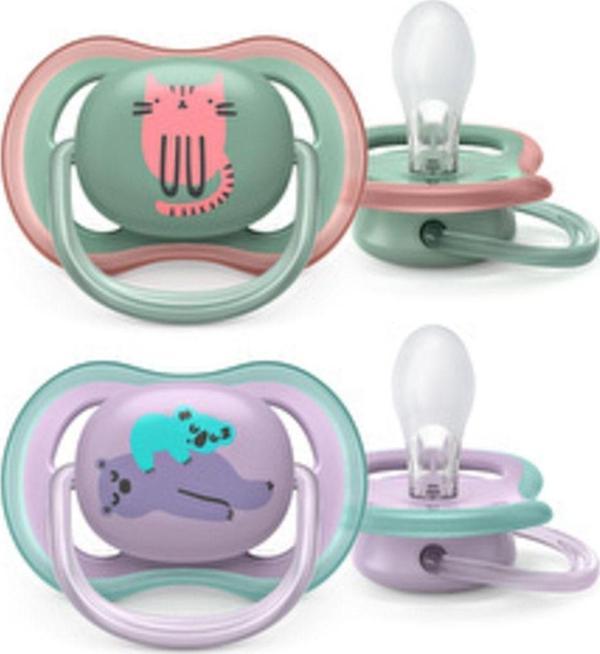 Philips Avent Ultra Air Emzik 6-18 Ay 2Li Kız - Image 1