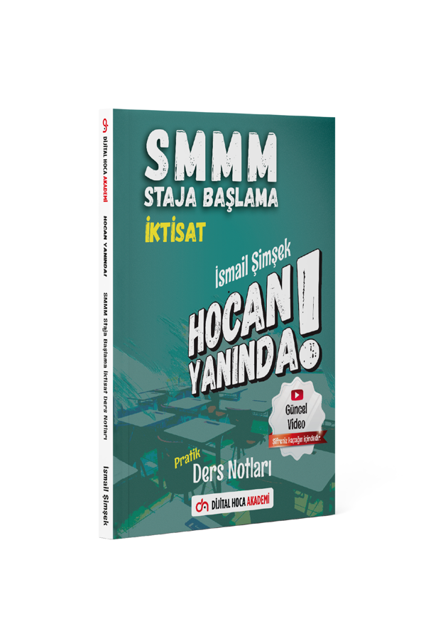 Dijital Hoca Akademi Smmm Staja Başlama İktisat Pratik Ders Notları - Dijital Hoca - Image 1