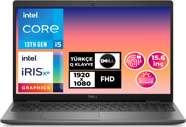 DELL Latitude 3540 i5-1235U 16GB 512GB SSD 15.6" FHD W11P Taşınabilir Bilgisayar N049L354015U 008 - Image 1