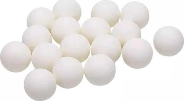 Tineke Pinpon Topu Beyaz 10 Adet - Image 1