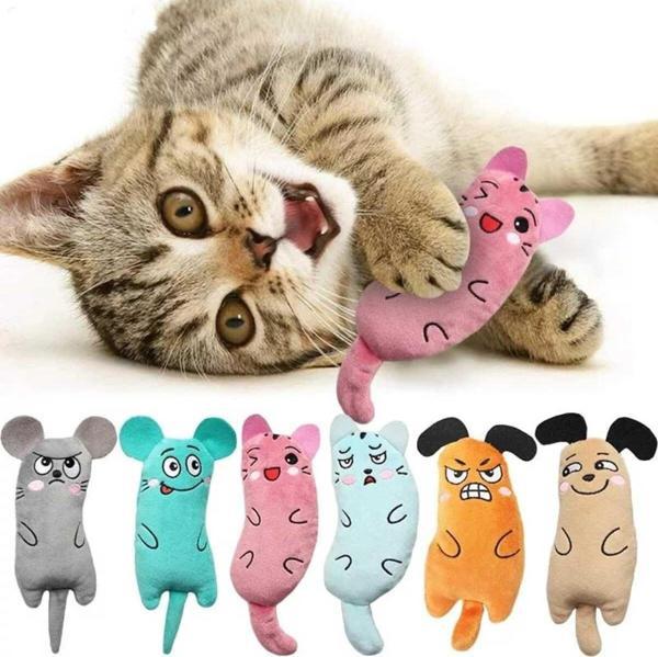 Tineke Peluş Kedi Oyuncağı Kedi Otlu Catnipli 6 Çeşit - Image 1