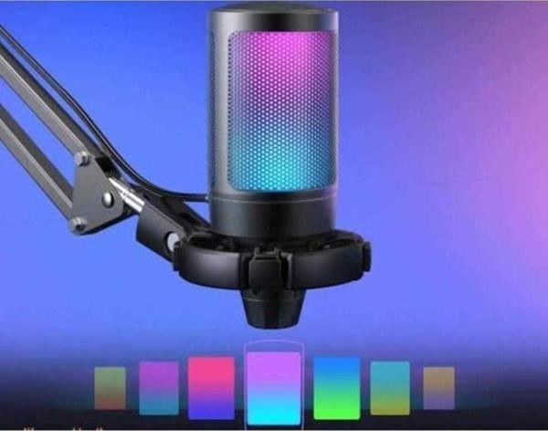 Fifine Ampligame A6T Twitch, Youtuber, Gamer, Tiktok, Yayıncı Usb Mikrofon Seti - Image 1