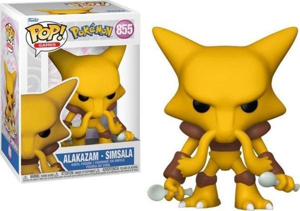 Funko Pop Games Pokemon - Alakazam No:855 - Image 1