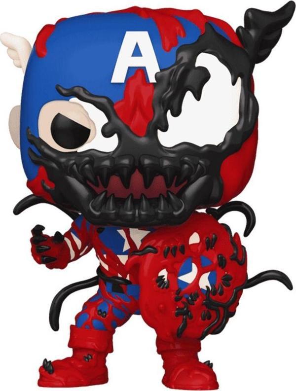 Funko Pop Marvel: Carnageized - Captain America - Image 1