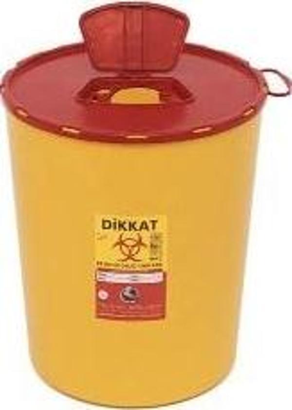 Telkar Tıbbi Atık Kutusu 7.5lt - Ta00751 - Image 1