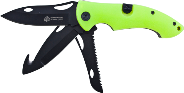 PUMA XP Trifecta 3-Blade Folding Çakı, Yeşil - Image 1