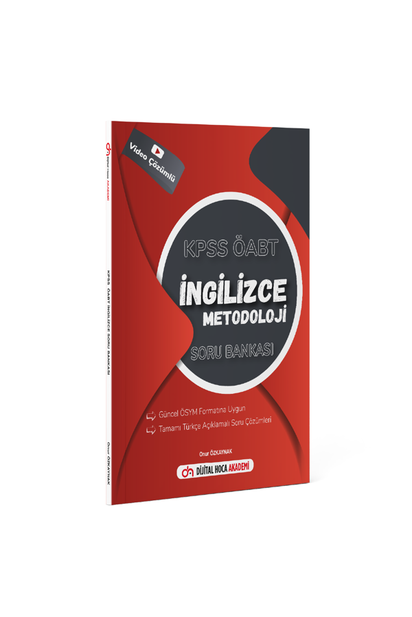 Dijital Hoca 2022 ÖABT İngilizce Öğretmenliği Metodoloji Video Çözümlü Soru Bankası - Dijital Hoca - Image 1