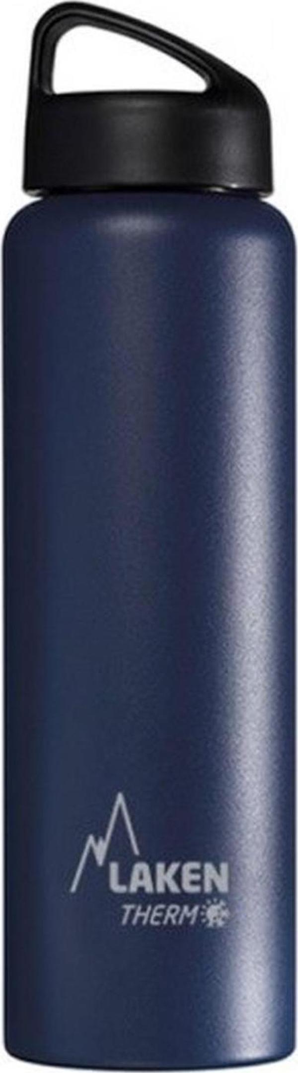 Laken Çelik 18/8 Classic Termos Şişe 1L - Mavi LKTA10A - Image 1