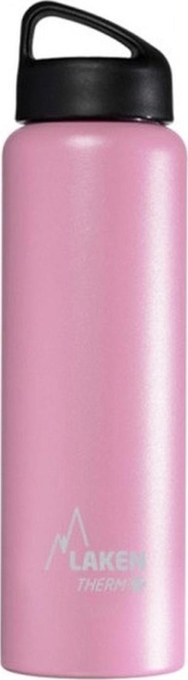 Laken Çelik 18/8 Classic Termos Şişe 1L - Pembe LKTA10P - Image 1