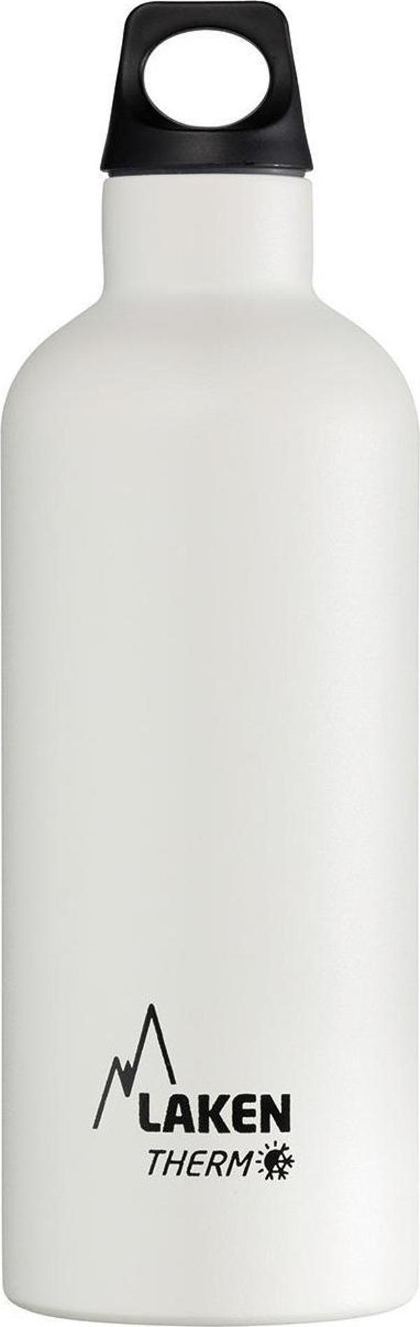Laken Çelik 18/8 Futura Termos Şişe 0,50L - Beyaz LKTE5B - Image 1