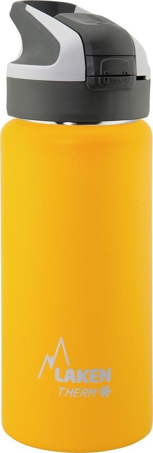 Laken Çelik 18/8 Summit Termos Şişe 0,50L - Sarı LKTS5Y - Image 1