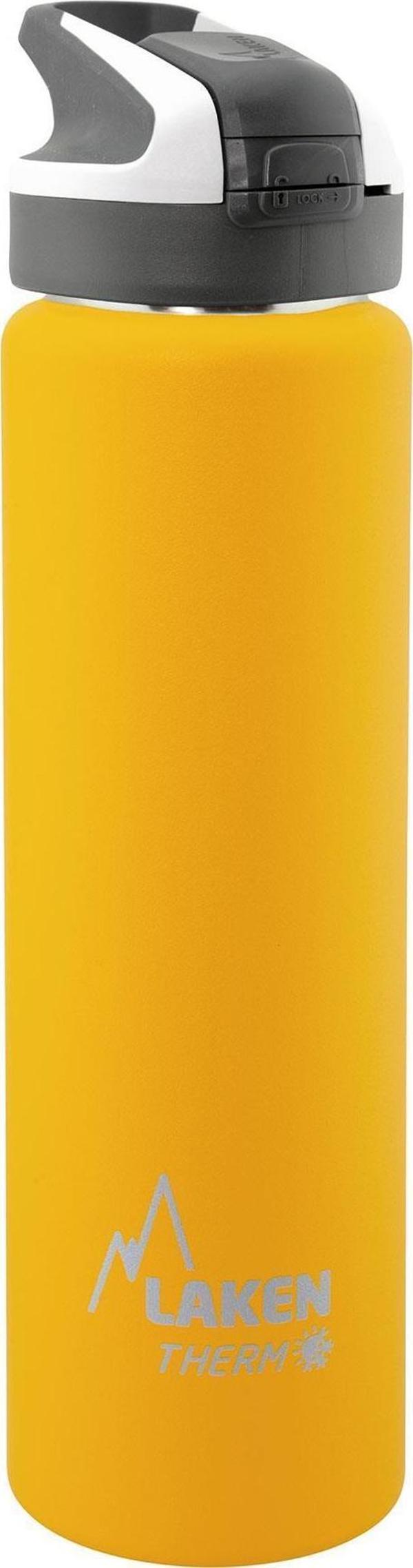 Laken Çelik 18/8 Summit Termos Şişe 0,75L - Sarı LKTS7Y - Image 1