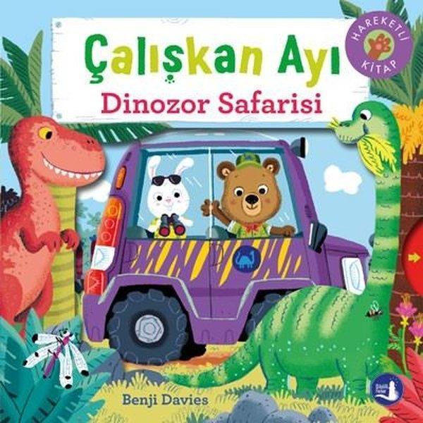 Çalışkan Ayı - Dinozor Safarisi - Hareketli Kitap - Büyülü Fener - Image 1