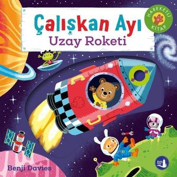 Çalışkan Ayı - Uzay Roketi - Hareketli Kitap - Büyülü Fener - Image 1