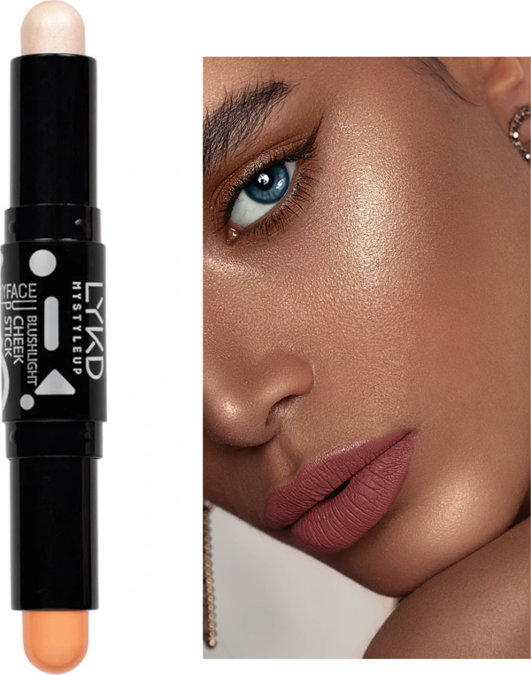 LYKD Double Sided Çift Taraflı Cheek Stick Tasty Pink - Image 1