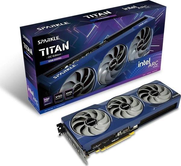 Sparkle Intel Arc B580 TITAN OC 12GB 192Bit GDDR6 Ekran Kartı (SB580T-12GOC) - Image 1
