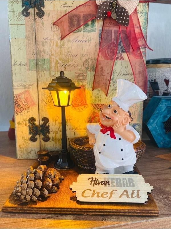 Myk Hediye Ve Sanat Atölyesi Aşcı Chef Hediyesi Kafe Restoran Hediyeleri - Image 1