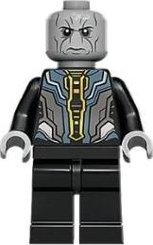 LEGO Minifigür Sh827 Ebony Maw - Light Bluish Gray Head +6 Yaş (1 Parça) - Image 1