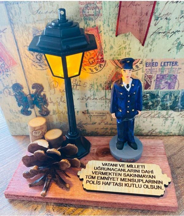 Myk Hediye Ve Sanat Atölyesi Polis Hediyesi Polis Haftası Polise Hediye - Image 1
