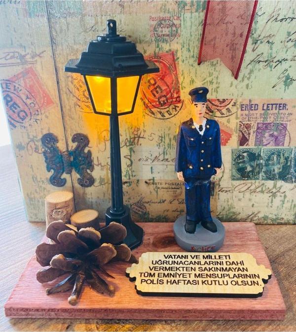 Myk Hediye Ve Sanat Atölyesi Polis Hediyesi Polis Haftası Polise Hediye - Image 1