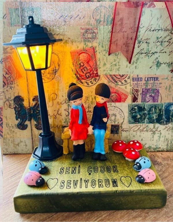 Myk Hediye Ve Sanat Atölyesi Sevgiliye Hediyesi Evlilik Yıl Dönüm Sevgililer Hediyesi - Image 1