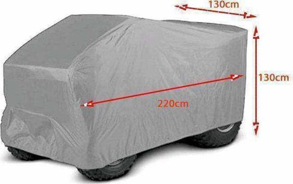 1000 CC ATV 4 Mevsim Kullanımlı, Su ve Toz dan Koruyan Miflonlu Araç Örtüsü - Image 1