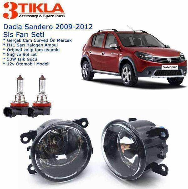 Dacia Sandero 2012 Sis Farı Set  Oem:  8200074008 - Image 1