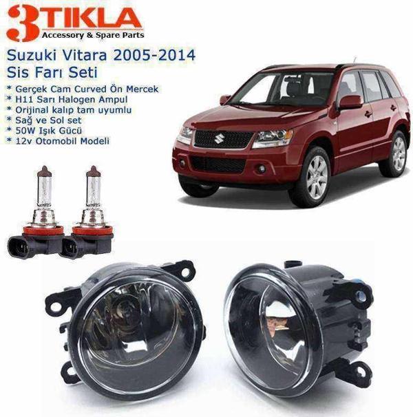 Suzuki Vitara 2005 Sis Farı Set  Oem:  8200074008 - Image 1