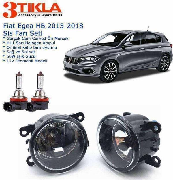 Fiat Egea HB 2017 Sis Farı Set  Oem:  8200074008 - Image 1