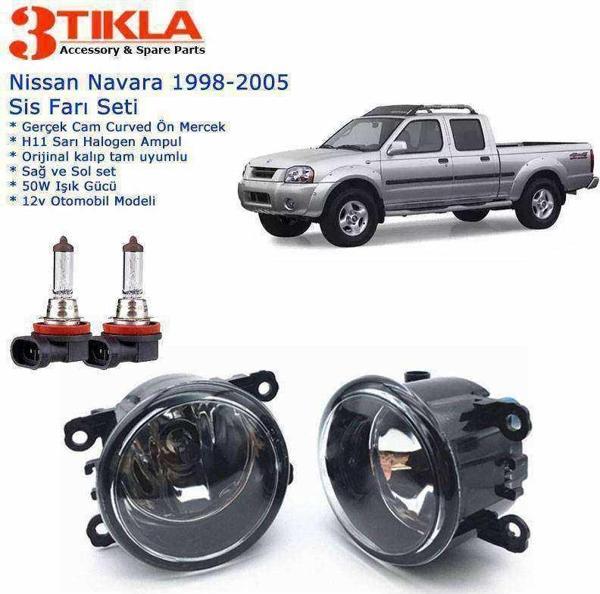 Nissan Navara 2002 Sis Farı Set  Oem:  8200074008 - Image 1