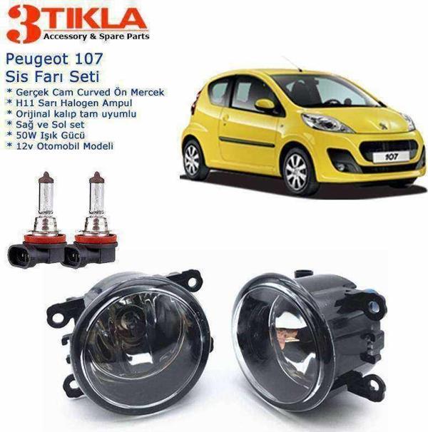 Peugeot 107 2014 Sis Farı Set  Oem:  8200074008 - Image 1