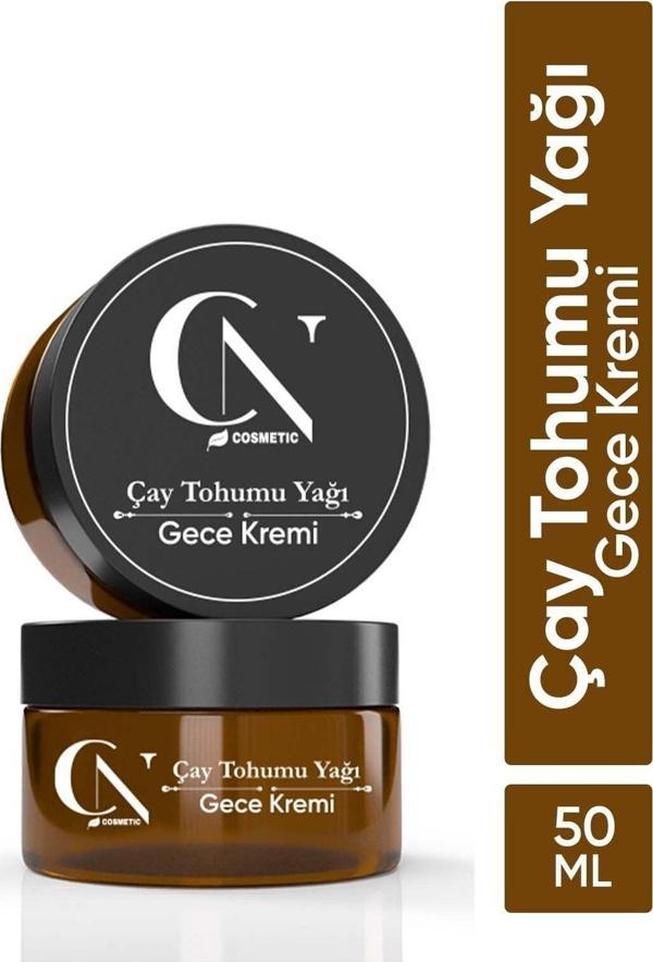 Çay Tohumu Yağlı Gece Kremi Cildi Onarır Ve Yeniler Anti-aging 50 Ml - Image 1