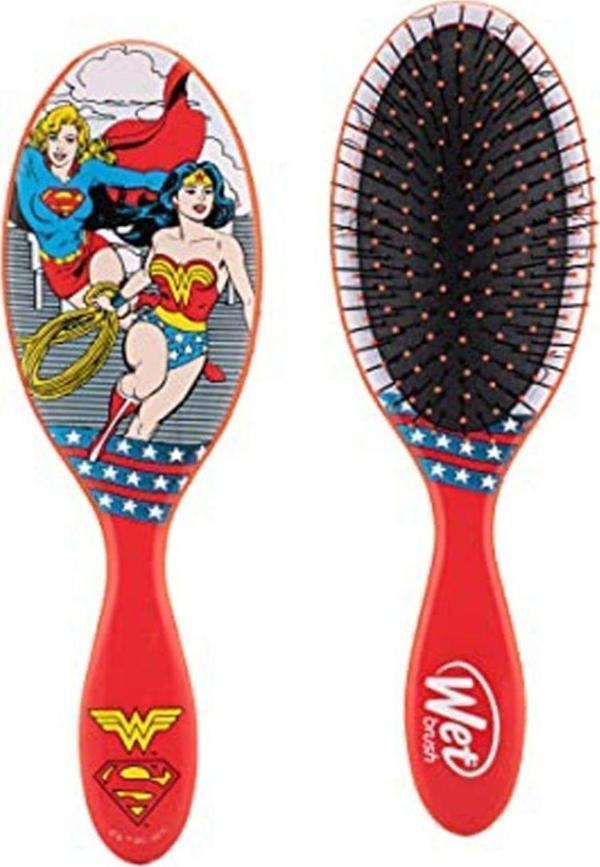 Wet Brush Original Detangler - (Wonder Woman & Supergirl) Saç Fırçası - Image 1
