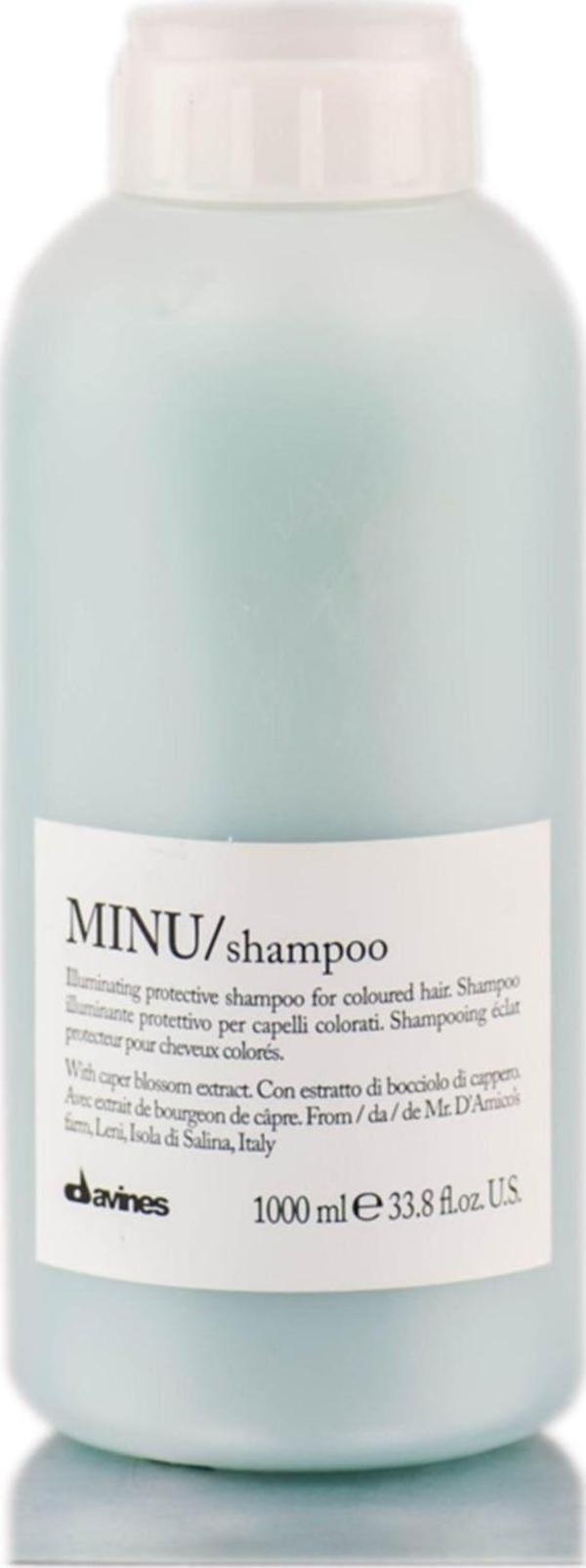 Davines Minu Boyalı Saçlar İçin Bakım Şampuanı 1000 Ml - Image 1