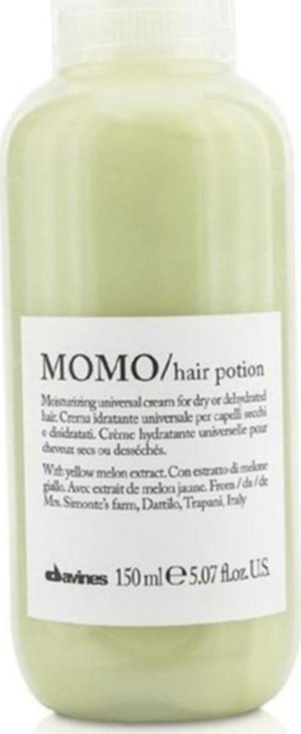 Davines Momo Hair Potion - Kuru Ve Cansiz Saçlar Için Nemlendirici Durulanmayan Krem 150 Ml - Image 1
