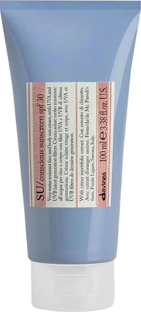 Davines Su Conscious Sunscreen Spf 30 Güneş Kremi 100 Ml - Image 1