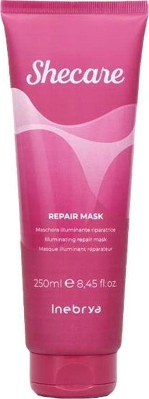 Inebrya Shecare Repair Mask Onarıcı Saç Maskesi 250 Ml - Image 1