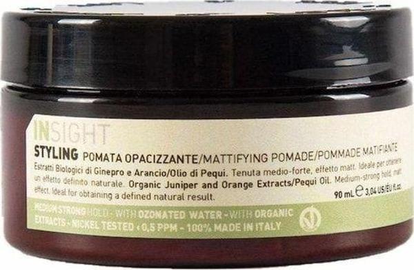 İnsight Styling Mattıfyıng Pomade Ultra Mat Şekillendirici Krem 90Ml 8029352356261 - Image 1