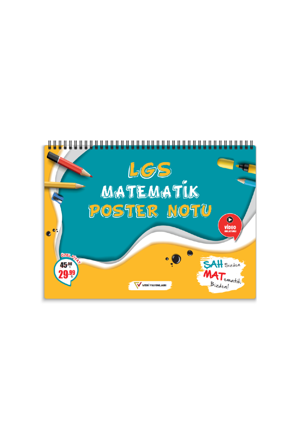 Veri Yayınları LGS Matematik Poster Notu - Veri Yayınları - Image 1