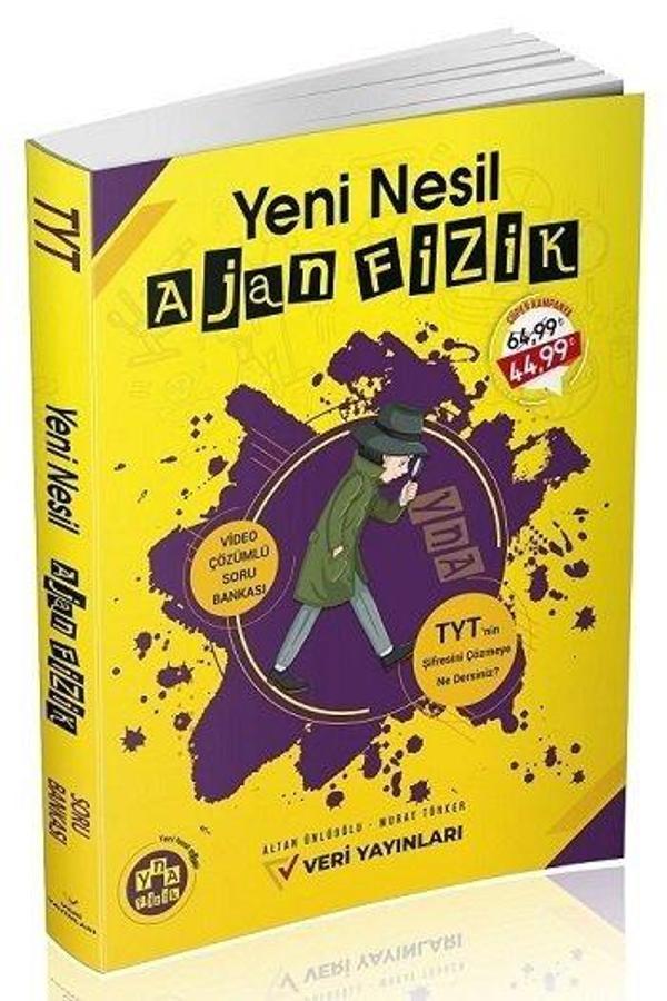 Veri Yayınları TYT Ajan Fizik Video Çözümlü Soru Bankası - Veri Yayınları - Image 1