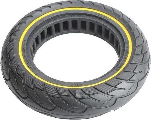 Segway Ninebot F2 Dolgu Lastik Sarı Şeritli Scooter Lastiği - Image 1