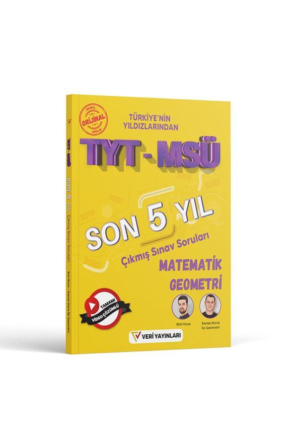TYT MSÜ Matematik Geometri Son 6 Yıl Çıkmış Sınav Soruları - Veri Yayınları - Image 1