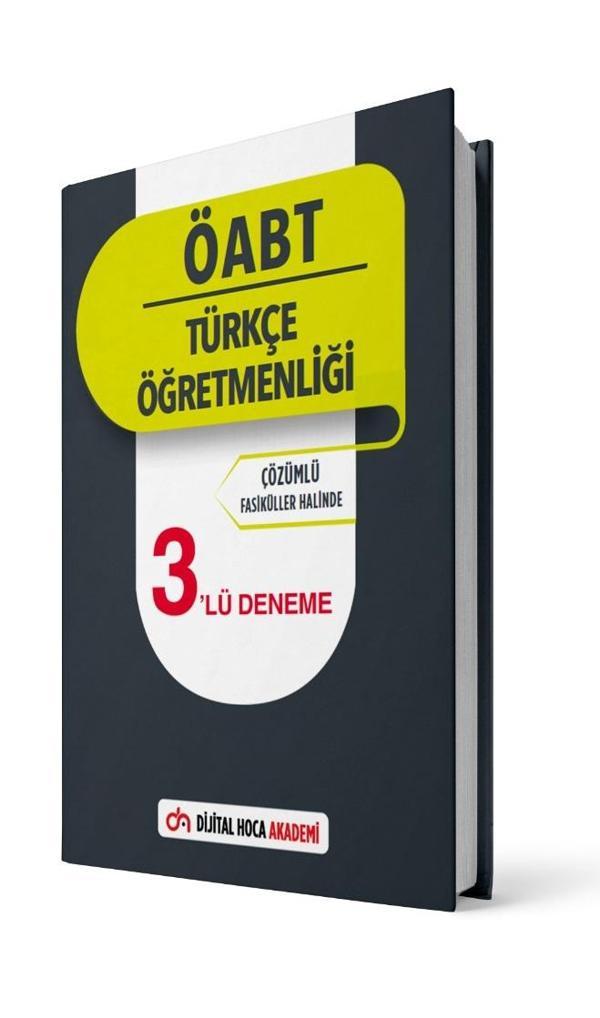 Dijital Hoca Akademi 2022 Öabt Türkçe Öğretmenliği Çözümlü 3’Lü Deneme - Dijital Hoca - Image 1