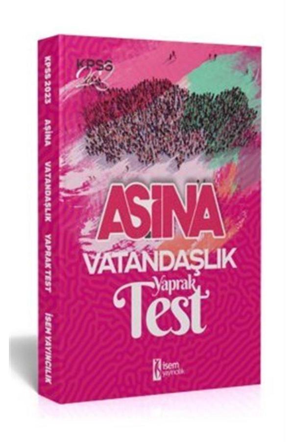İsem Kitap 2023 Isem Kpss Aşina Vatandaşlık Çek Kopart Yaprak Test - İsem Kitap - Image 1