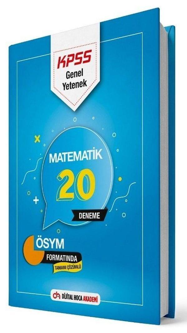 Dijital Hoca Akademi 2022 Kpss Gy Matematik Tamamı Çözümlü 20 Deneme - Dijital Hoca - Image 1