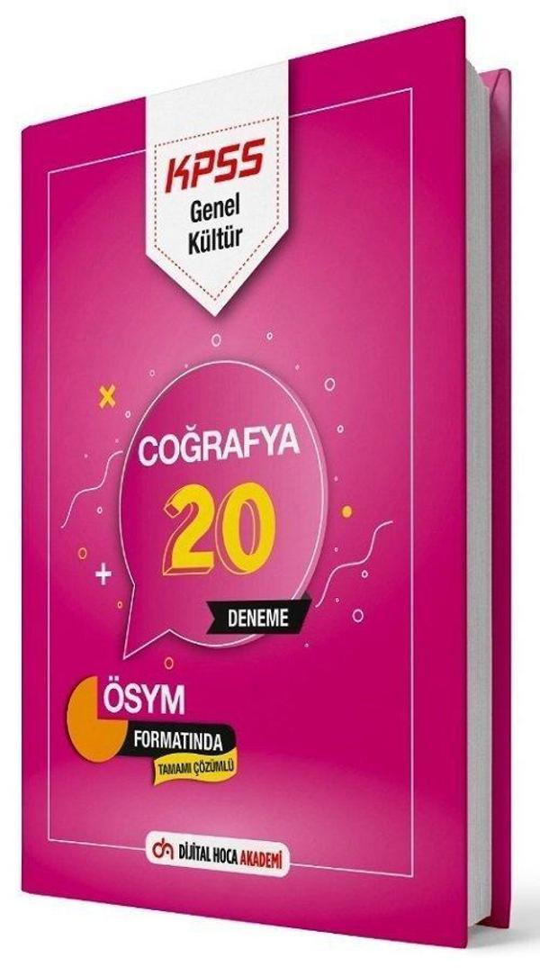 Dijital Hoca Akademi 2022 Kpss Gk Coğrafya Tamamı Çözümlü 20 Deneme - Dijital Hoca - Image 1