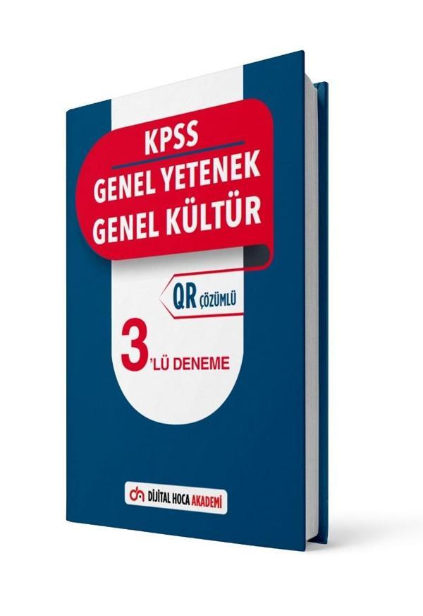 Dijital Hoca Akademi 2022 Kpss Genel Yetenek Genel Kültür Qr Çözümlü 3 Deneme - Dijital Hoca - Image 1